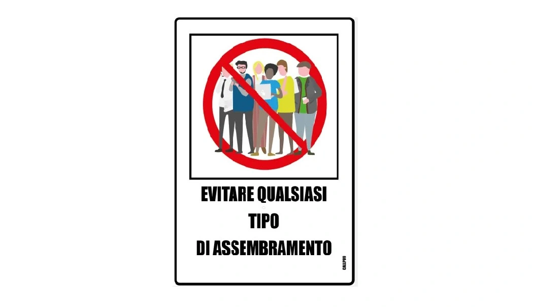 Amministrazioni-Condominiali-Pasquali-immagine-cartello-segnalatore-evitare-assembramenti-assemblea